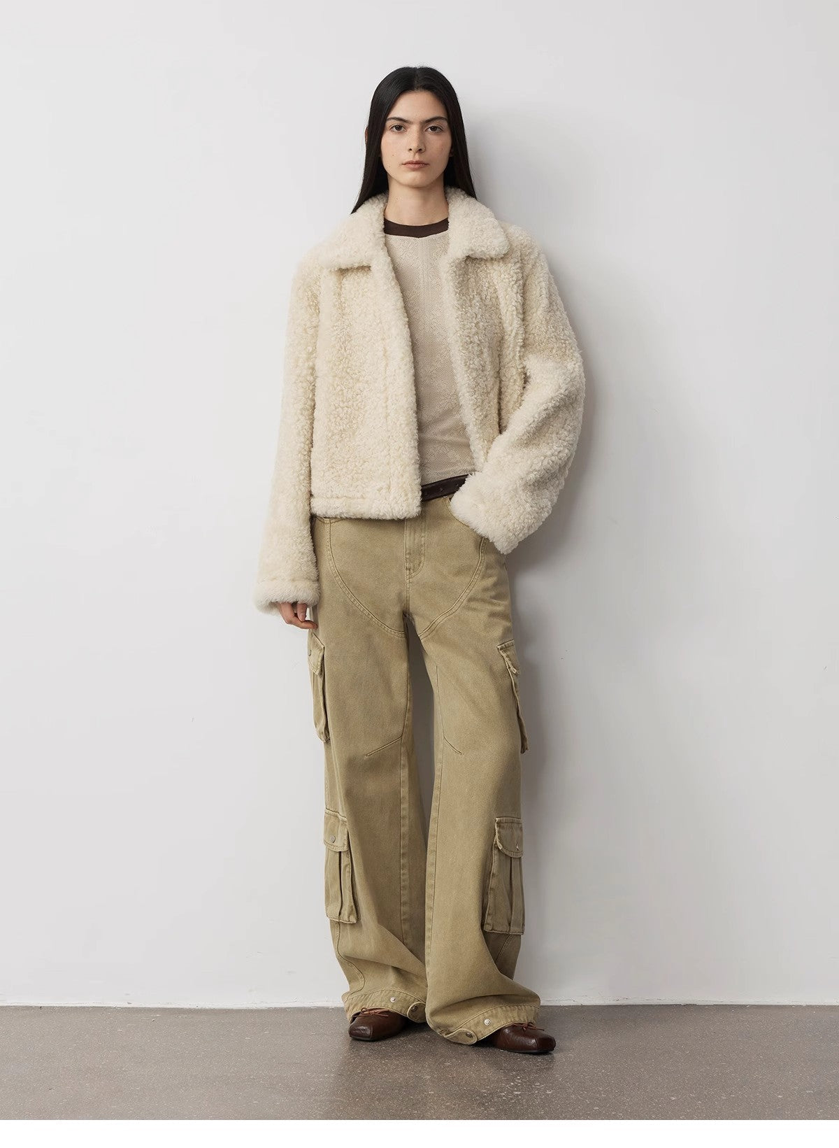 "Nostalgic Wasteland" Heavy Washed Personalized Distressed American Streetwear Large Pocket Cocoon Jeans - NEWYORKLISTED