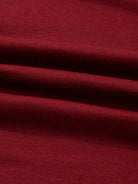 Close-up of red fabric with folds