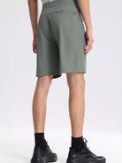 NEWYORKLISTED ATLAS MEN's COLLECTION: Person wearing green shorts on a white background