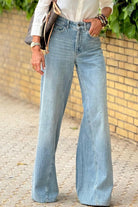 NEWYORKLISTED STYLE COLLECTION: Wide Leg Jeans with Pockets