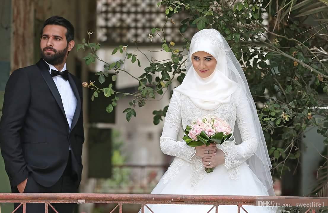 NEWYORKLISTED ELEGANT BRIDE COLLECTION: Wedding Dress Wholesale Bride  Lace Long Sleeve Custom Muslim Wedding Dresses - NEWYORKLISTED