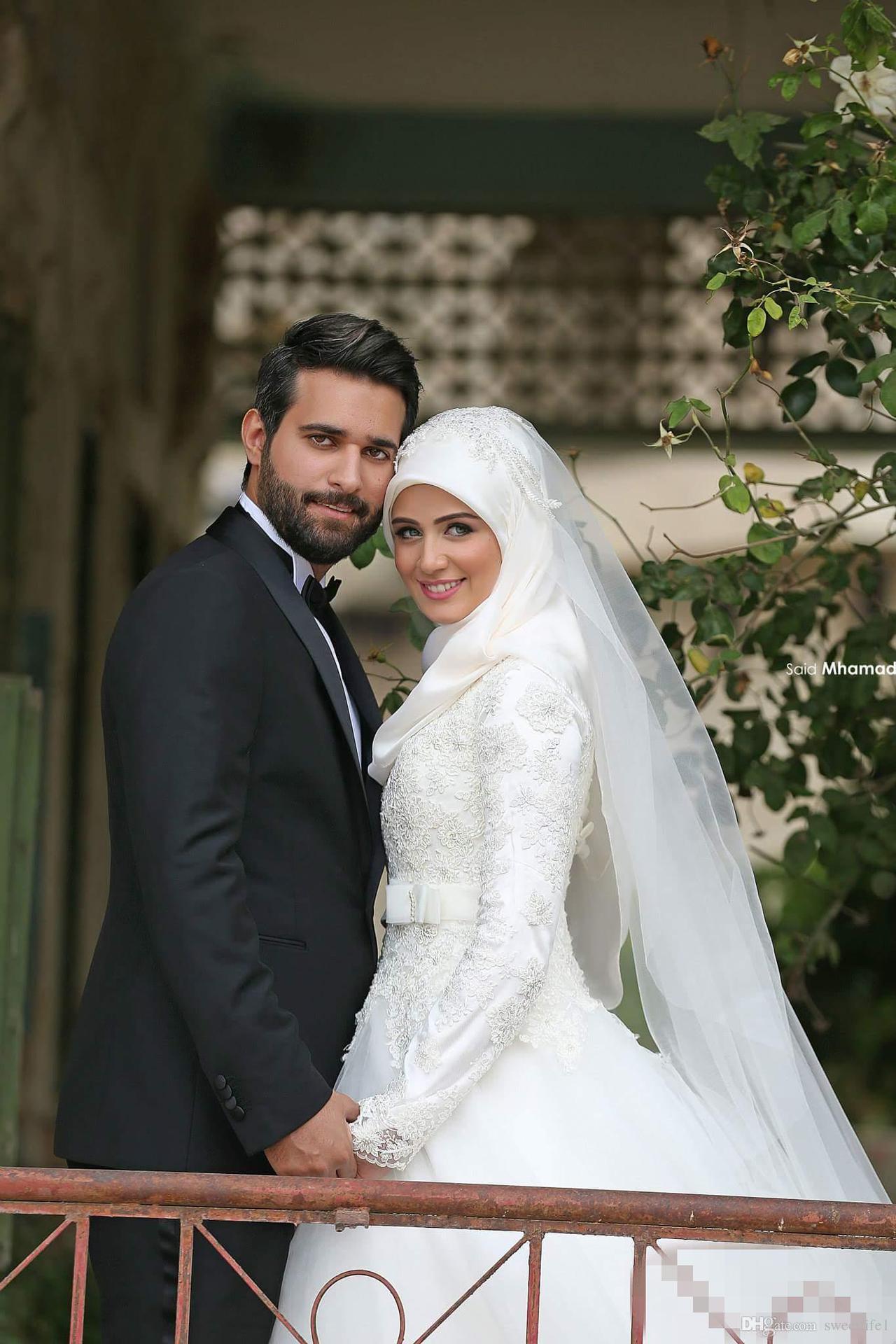 NEWYORKLISTED ELEGANT BRIDE COLLECTION: Wedding Dress Wholesale Bride  Lace Long Sleeve Custom Muslim Wedding Dresses - NEWYORKLISTED
