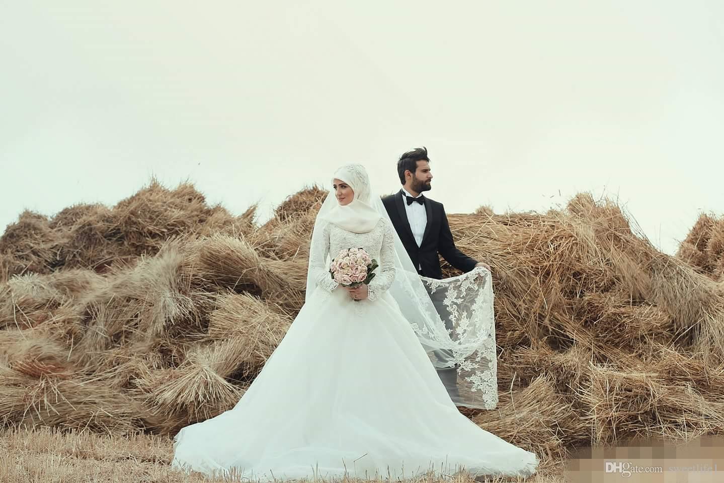 NEWYORKLISTED ELEGANT BRIDE COLLECTION: Wedding Dress Wholesale Bride  Lace Long Sleeve Custom Muslim Wedding Dresses - NEWYORKLISTED