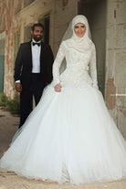 NEWYORKLISTED ELEGANT BRIDE COLLECTION: Wedding Dress Wholesale Bride  Lace Long Sleeve Custom Muslim Wedding Dresses - NEWYORKLISTED