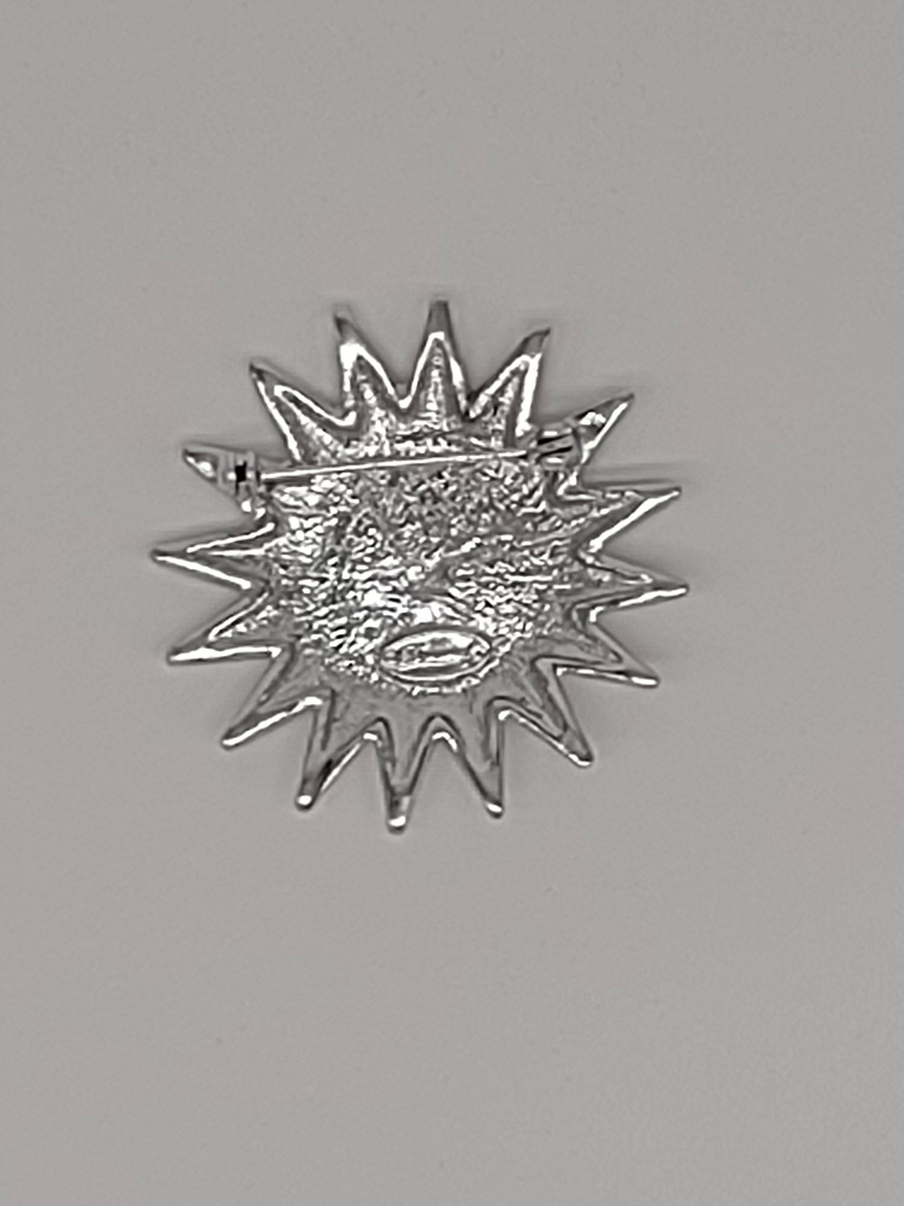 NEWYORKLISTED VINTAGE - Danecraft Sterling Silver Sun Pendent - NEWYORKLISTED