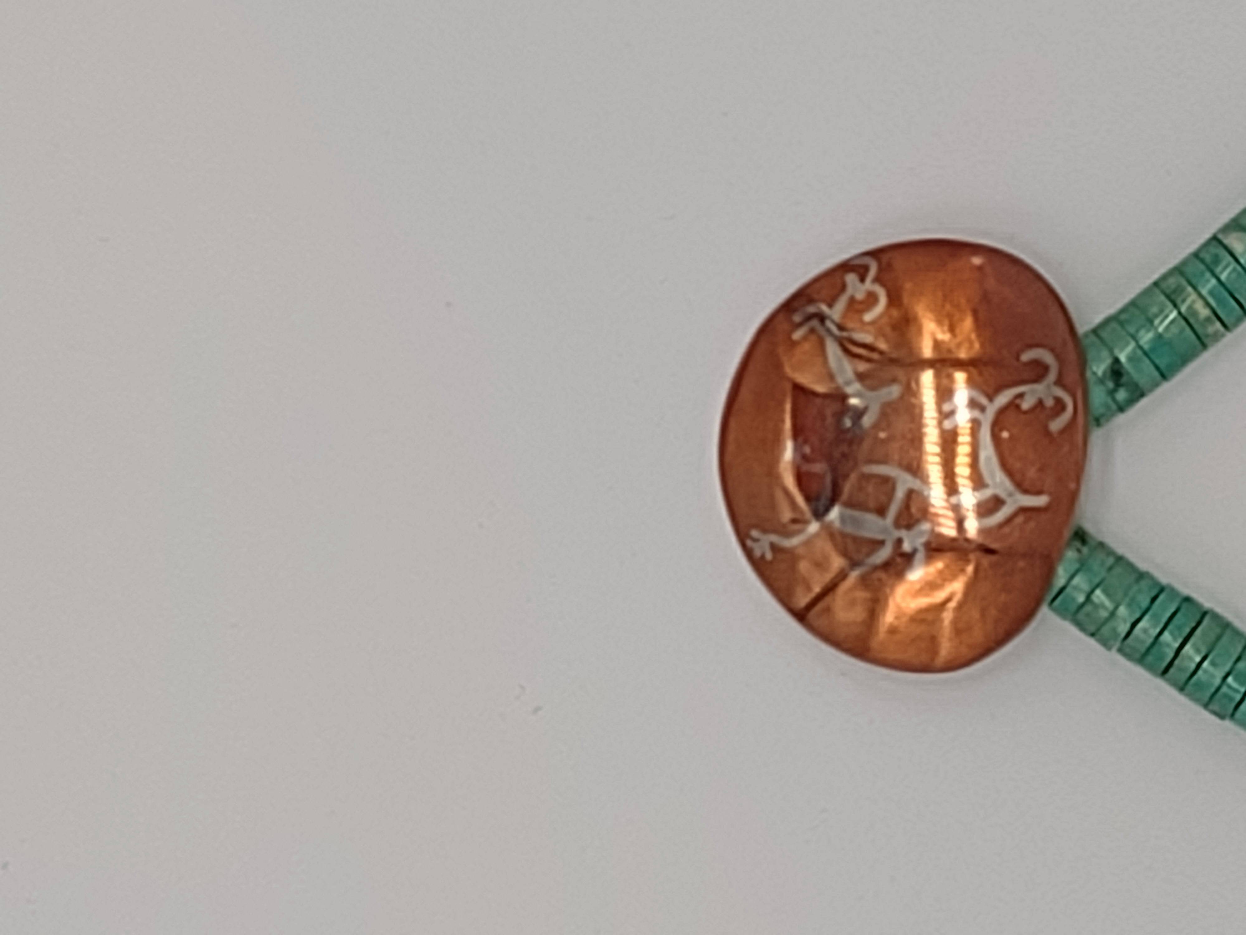 NEWYORKLISTED VINTAGE - Turquoise, Sterling Silver, & Copper Statement Necklace - NEWYORKLISTED