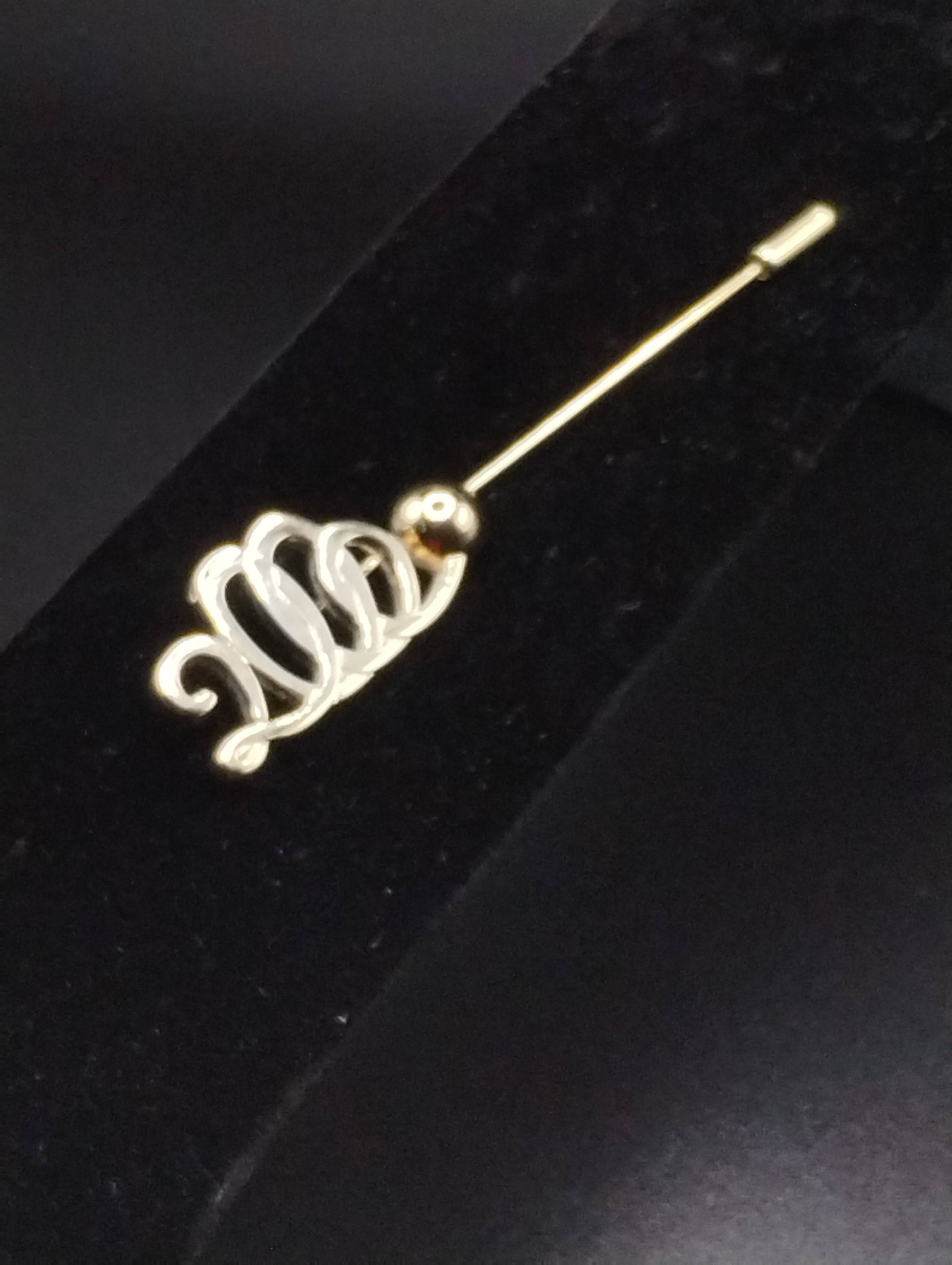 NEWYORKLISTED Vintage - SALVATORE FERRAGAMO Fashion Scarf Pin - NEWYORKLISTED