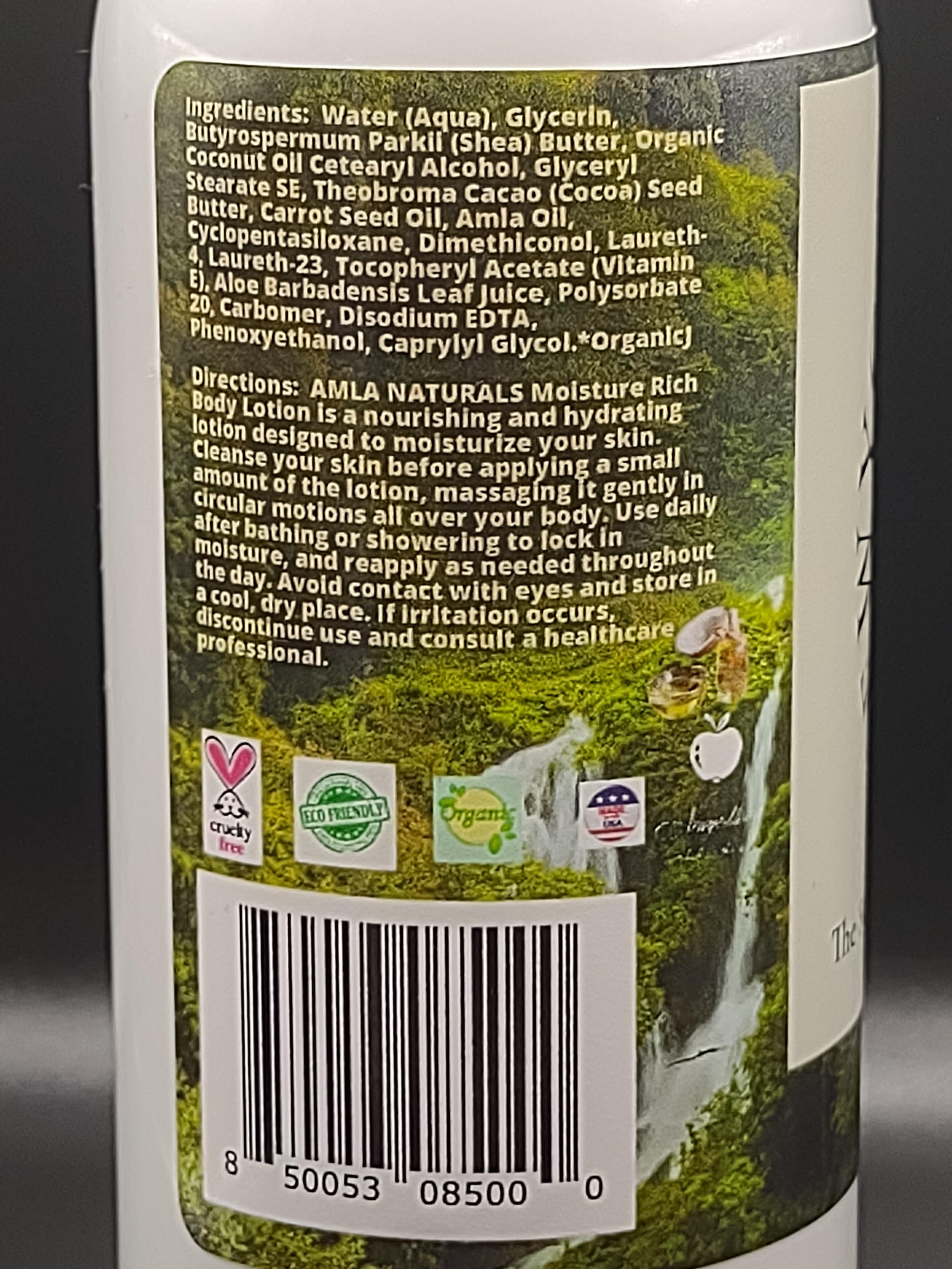 AMLA NATURALS - Moisture Rich Body Lotion - NEWYORKLISTED