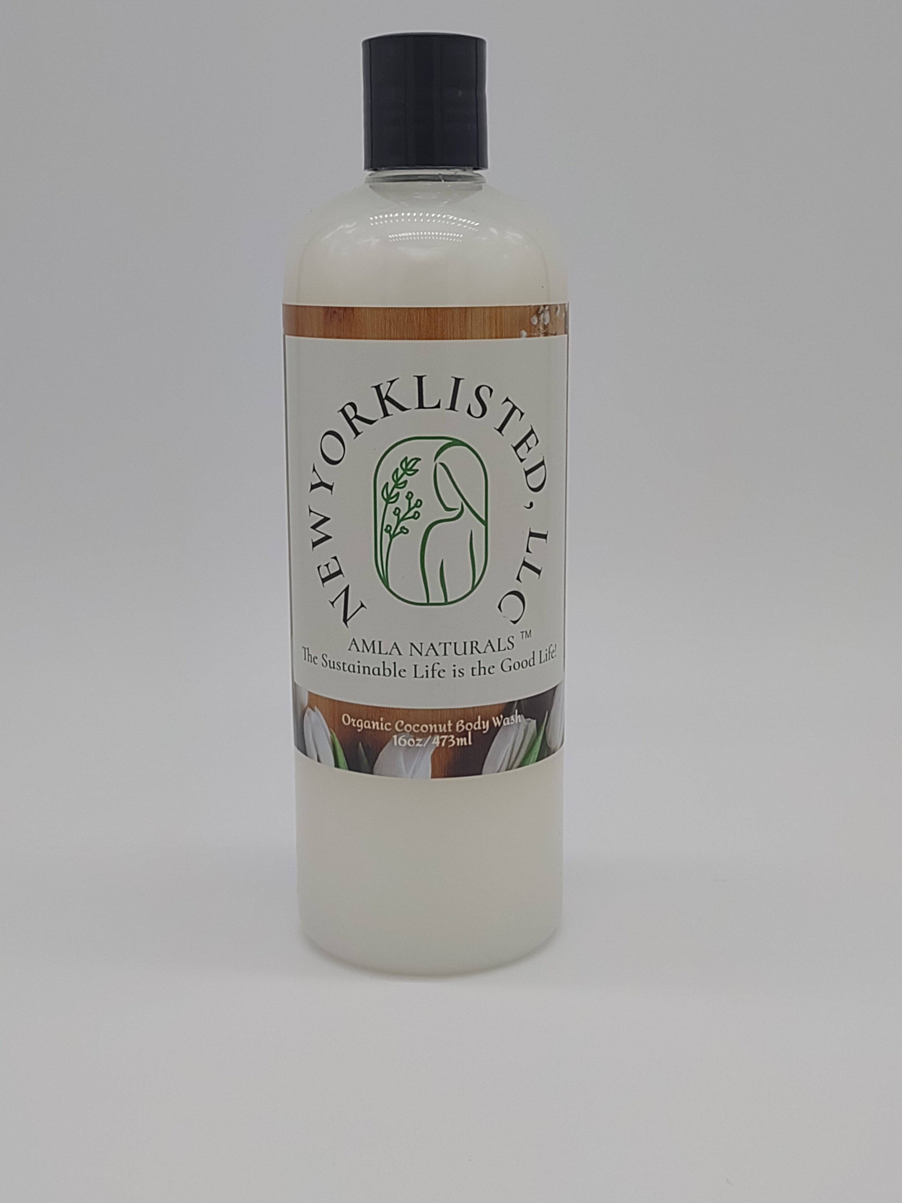 AMLA NATURALS-Organic Coconut Body Wash - NEWYORKLISTED