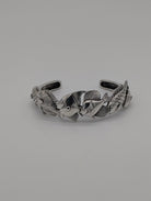 NEWYORKLISTED Vintage - Sterling Silver Cuff Bracelet with Angel Fish & Koi Fish,