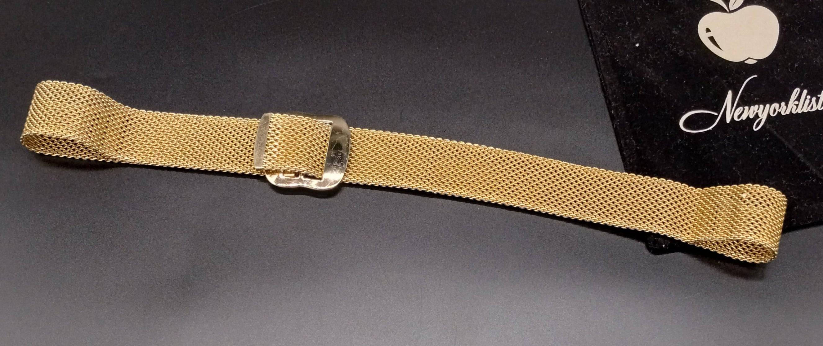NEWYORKLISTED Gorgeous Vintage Sarah Coventry 10K Gold Plated Belt - NEWYORKLISTED