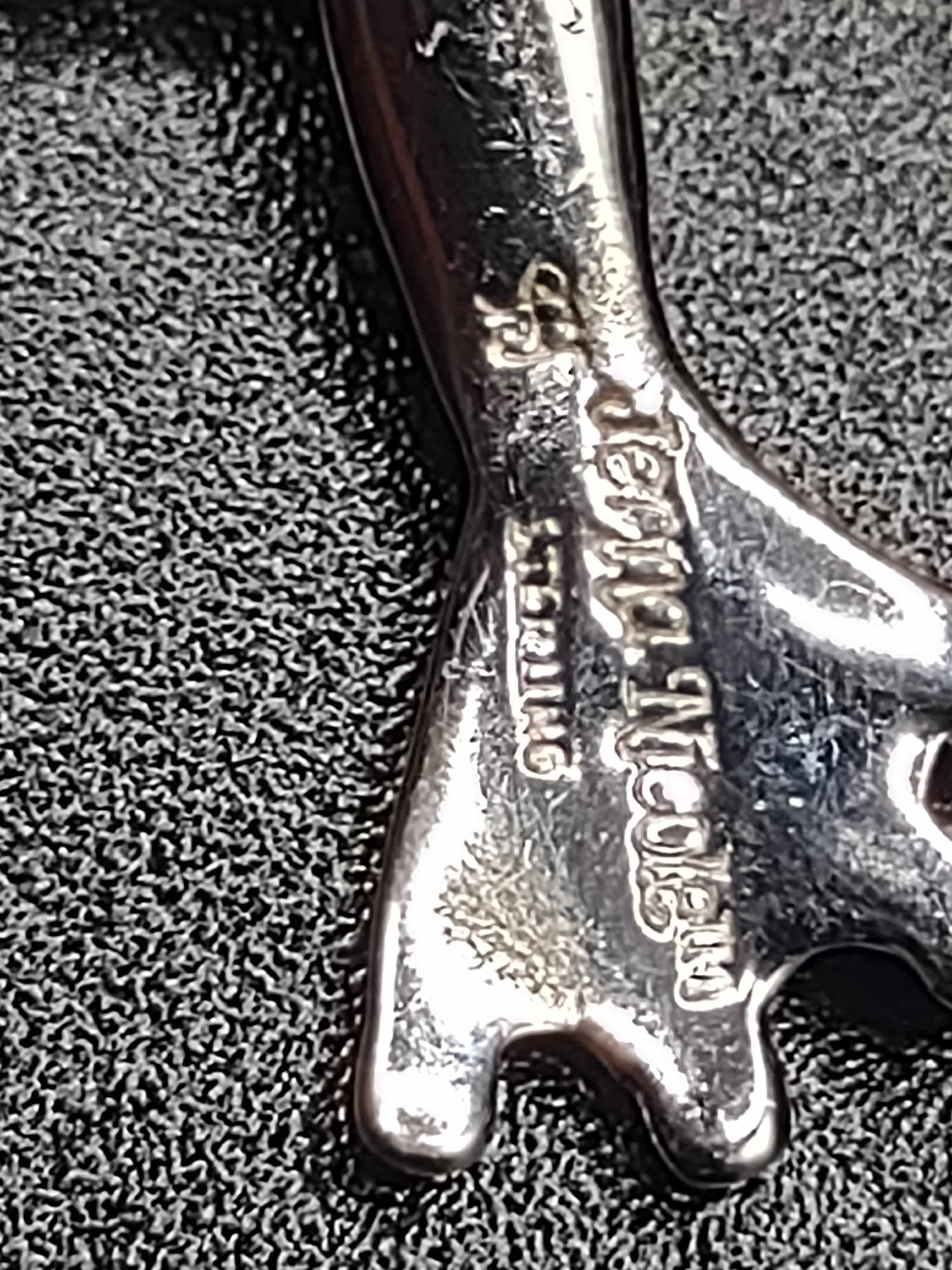 NEWYORKLISTED Vintage Jewelry - Sterling Silver Rhinestone Frog Brooch by Jenna Nicole - NEWYORKLISTED