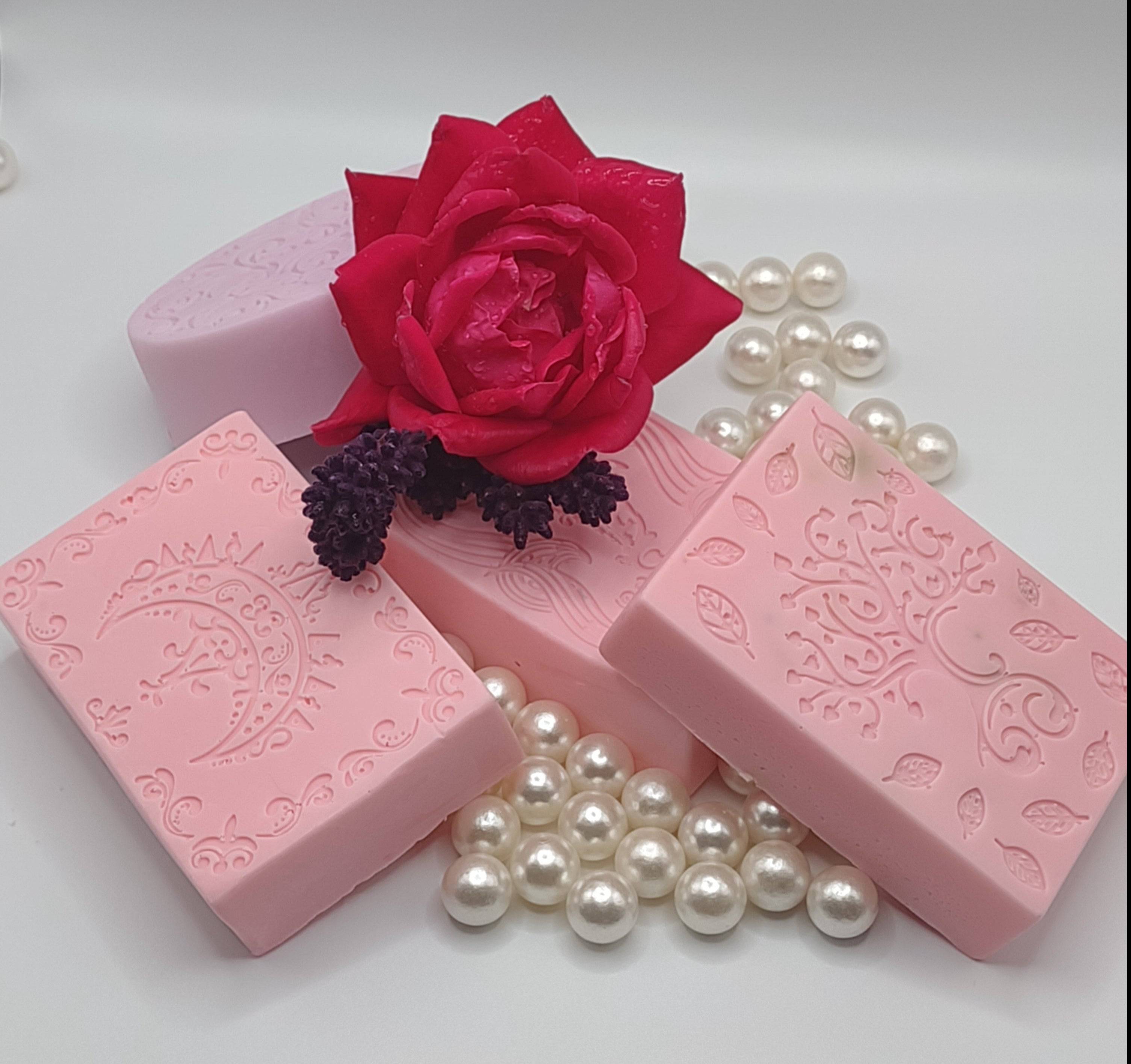 AMLA NATURALS - Cherry Blossom Soap (NEWYORKLISTED Opulent Essence Line of Organic Products) 