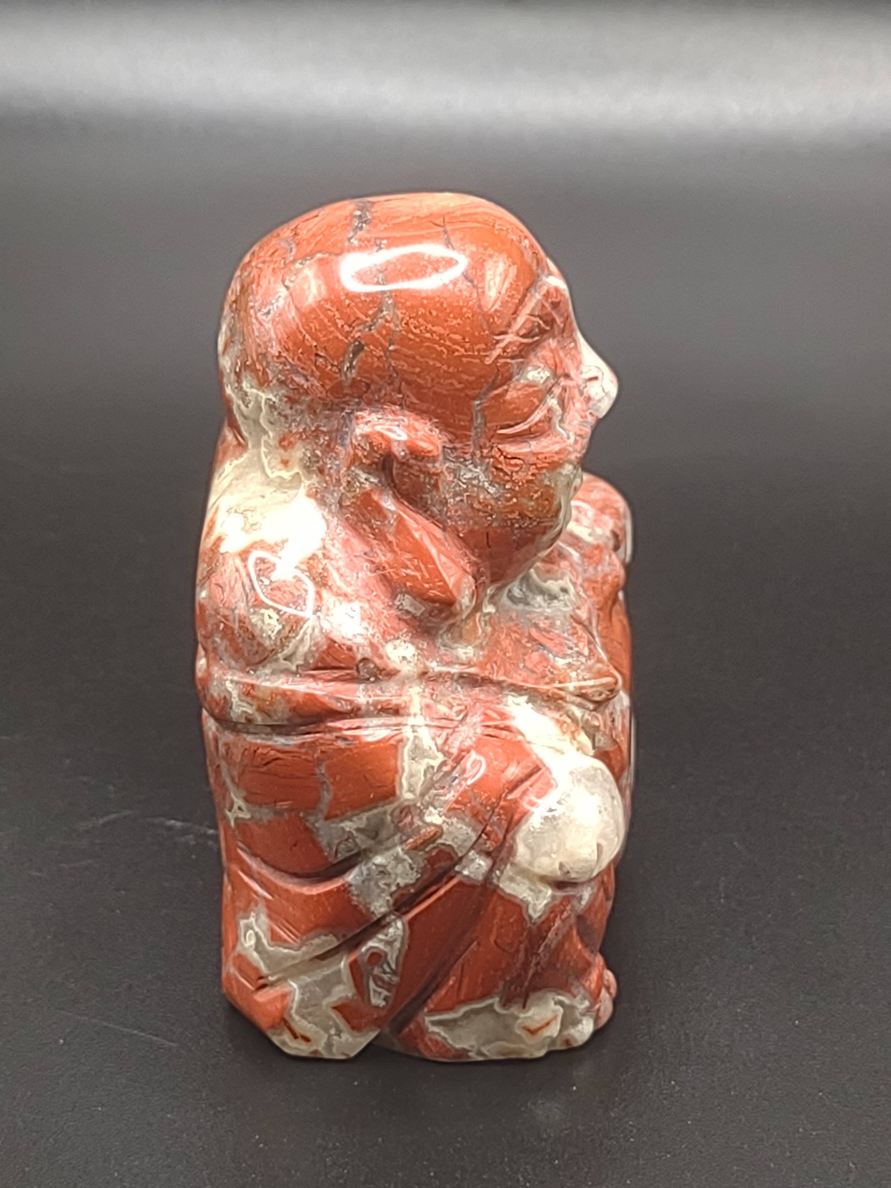 Hand-Carved Chicken Blood Stone Buddha Figurine – NEWYORKLISTED UNIQUE FINDS COLLECTION - NEWYORKLISTED