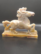 Timeless Elegance: Hand-Carved Horse Sculpture: NEWYORKLISTED UNIQUE FINDS COLLECTION - NEWYORKLISTED