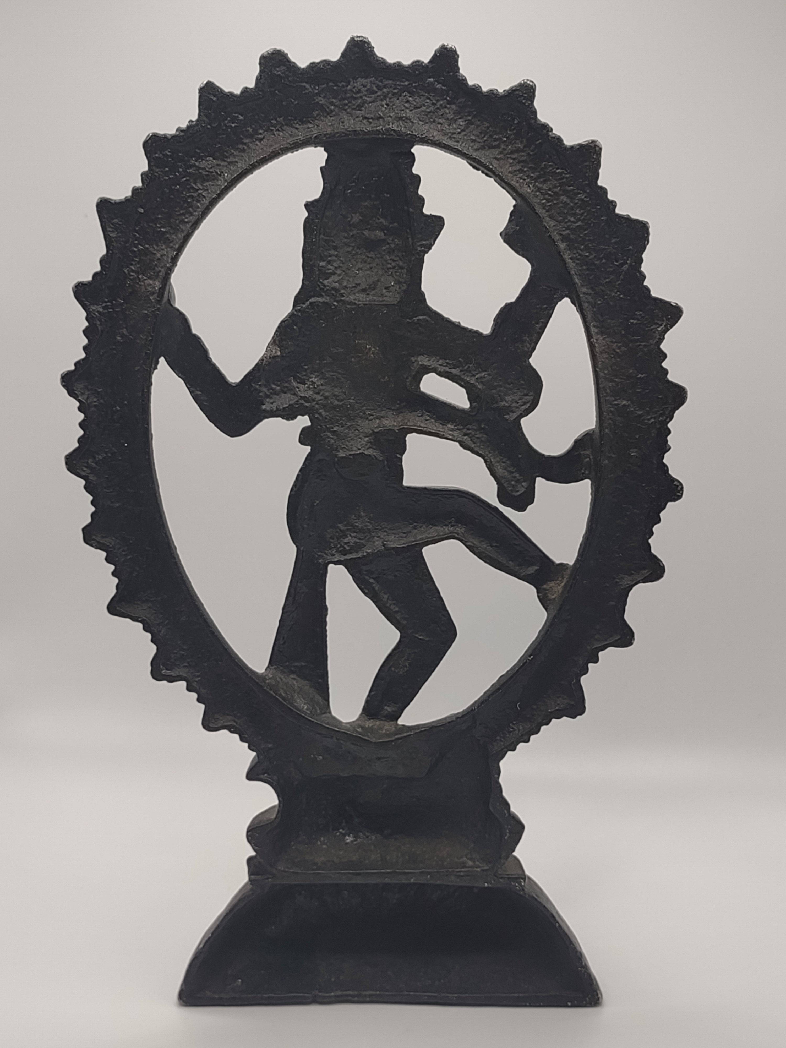 Nataraja Statue – Cosmic Shiva Dancing in Circle of Flames: NEWYORKLISTED UNIQUE FINDS COLLECTION - NEWYORKLISTED