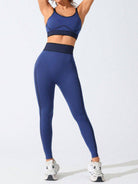 Scoop Neck Cami and High Waist Leggings Active Set: NEWYORKLISTED STYLE COLLECTION - NEWYORKLISTED