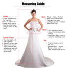 Satin Elegant Wedding Dresses Square Collar One-Shoulder Bridal Gowns Sexy Backless Side Slit Wedding Dress Vestidos De Novia - NEWYORKLISTED