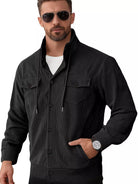 NEWYORKLISTED ATLAS MEN'S COLLECTION – Men's corduroy button-down jacket, product image 4