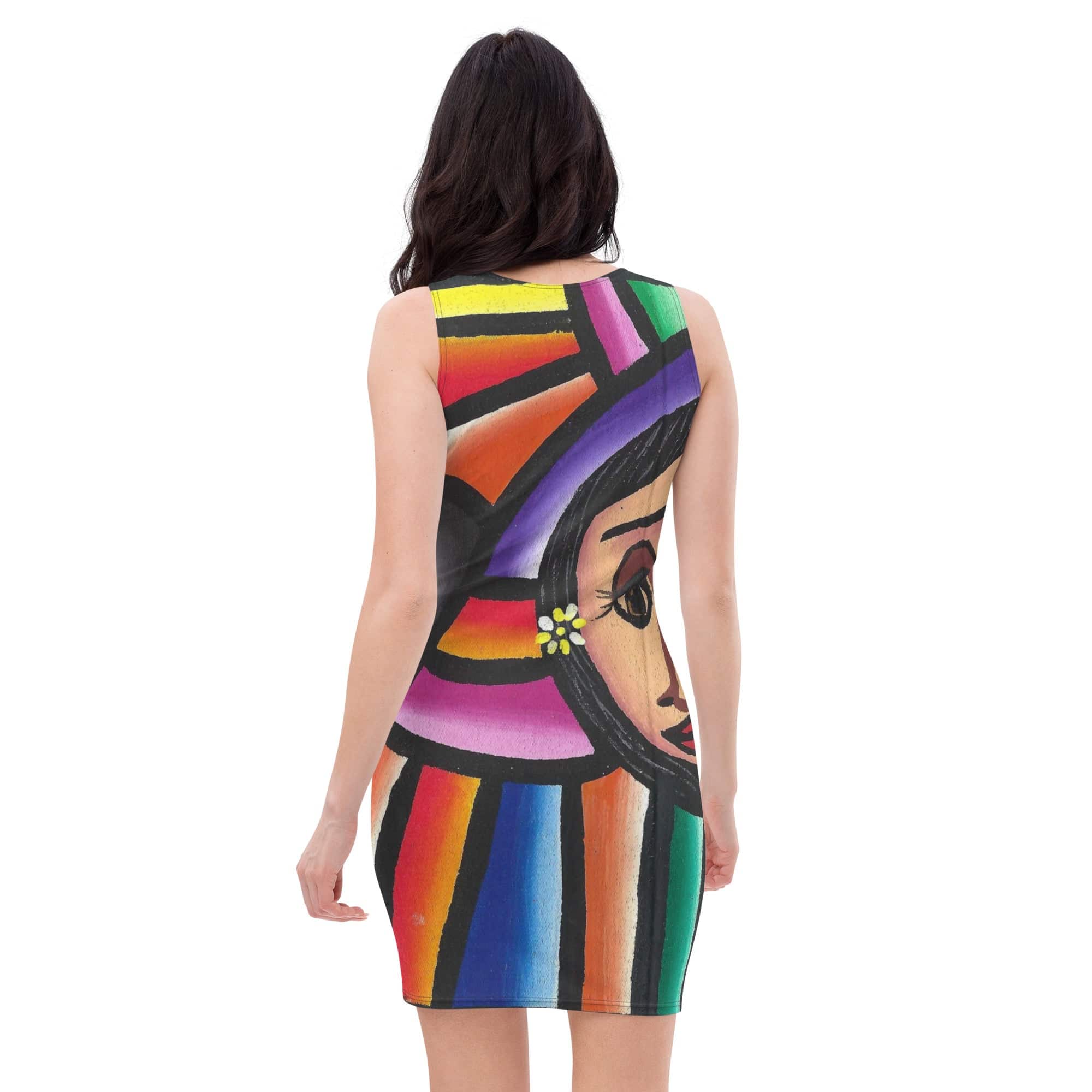 NEWYORKLISTED GRAFFITI ART DRESS - NEWYORKLISTED