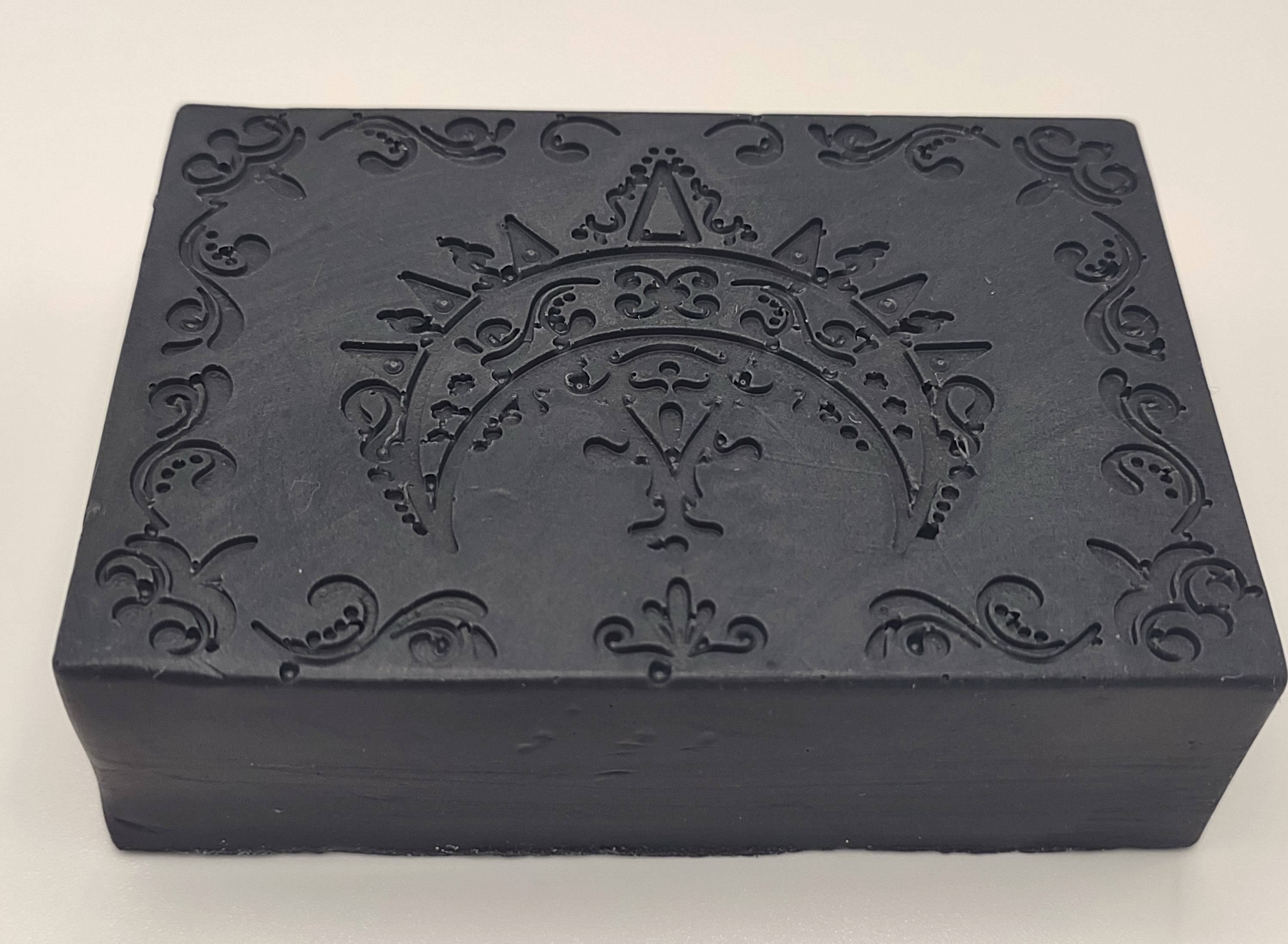 AMLA NATURALS - Black Night Charcoal Bar Soap 
