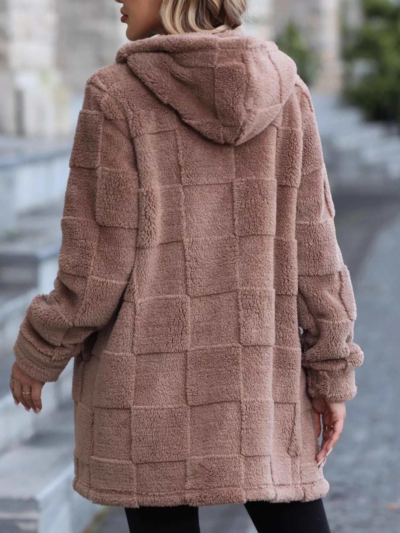 NEWYORKLISTED STYLE COLLECTION: Fleece Zip Up Hooded Outerwear