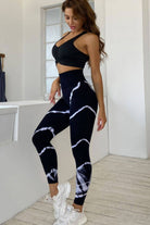 Slim Fit High Waist Long Active Pants: NEWYORKLISTED STYLE COLLECTION - NEWYORKLISTED