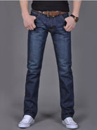 NEWYORKLISTED ATLAS MEN'S COLLECTION – Men's slim-fit washed cotton denim jeans, product image 1