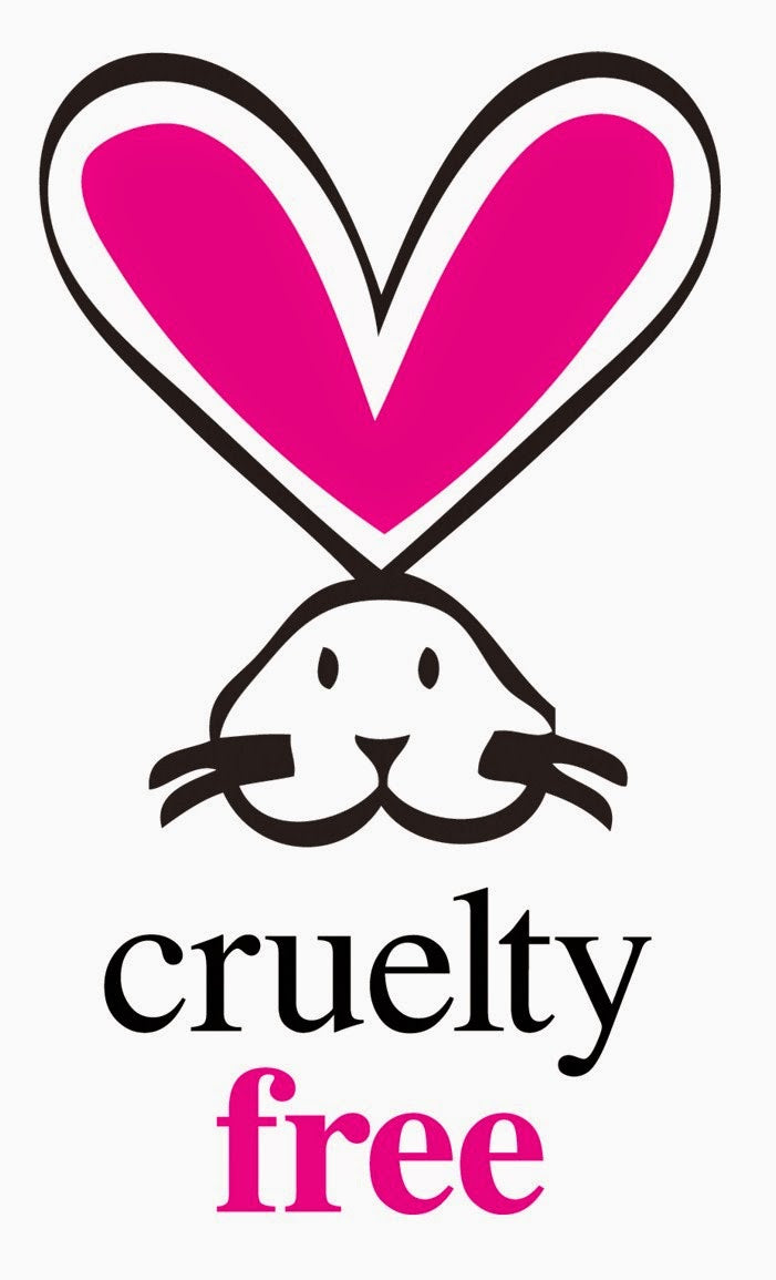 NEWYORKLISTED COSMETIC COLLECTION: Logo with a heart and rabbit face, indicating 'cruelty free' products.