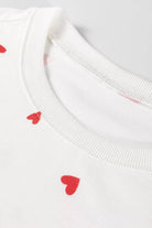 NEWYORKLISTED Intimate Apparel Collection: pajama set with heart prints 