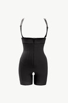 NEWYORKLISTED Intimate Apparel: Black shapewear with straps on a white background