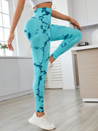 NEWYORKLISTED STYLE COLLECTION: Printed High Waist Active Leggings - NEWYORKLISTED