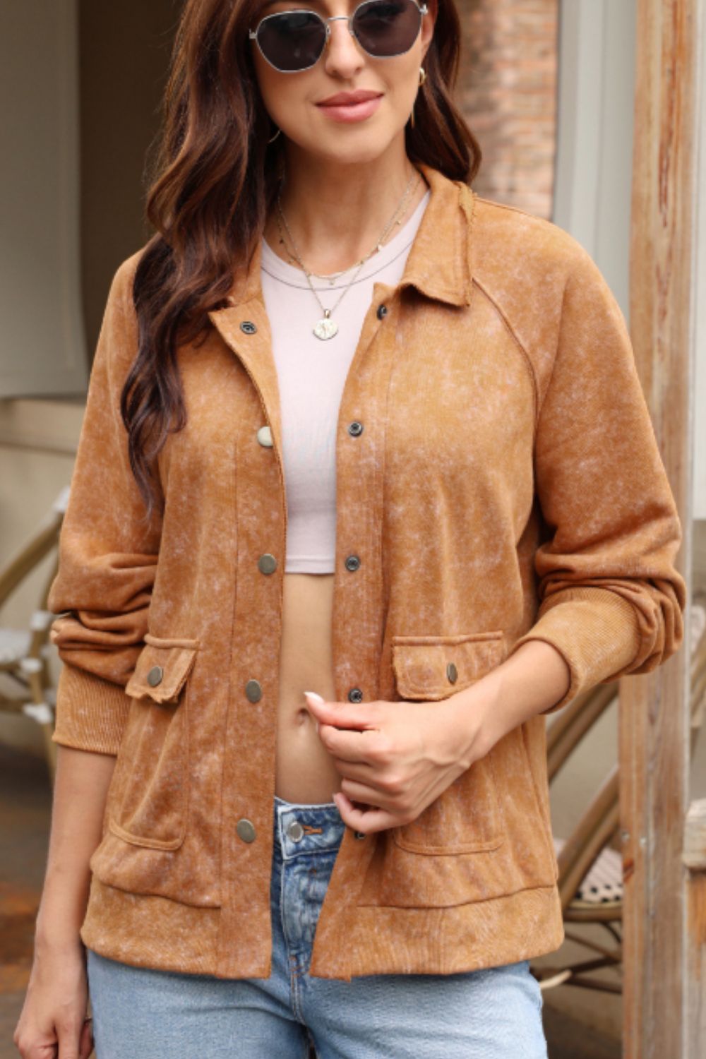 NEWYORKLISTED STYLE COLLECTION: Long Sleeve Shacket - NEWYORKLISTED