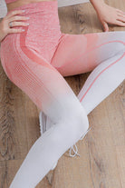 Gradient High Waist Sports Leggings - NEWYORKLISTED