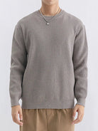 NEWYORKLISTED ATLAS MEN'S COLLECTION – Men's ribbed knit crew-neck sweater, product image 12
